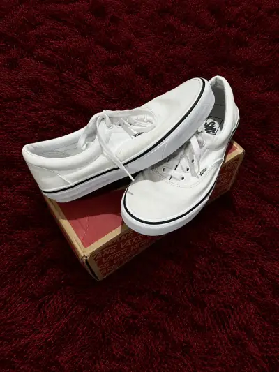 Zapatillas blancas Vans clásicas unisex - miniatura 1