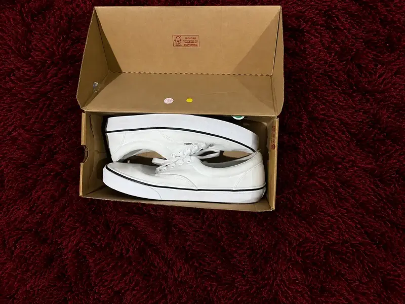 Zapatillas blancas Vans clásicas unisex - 3