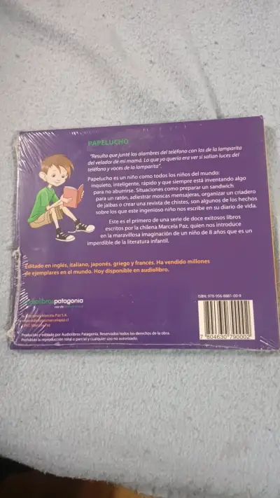 Audiolibro Papelucho de Marcela Paz en CD doble - miniatura 2