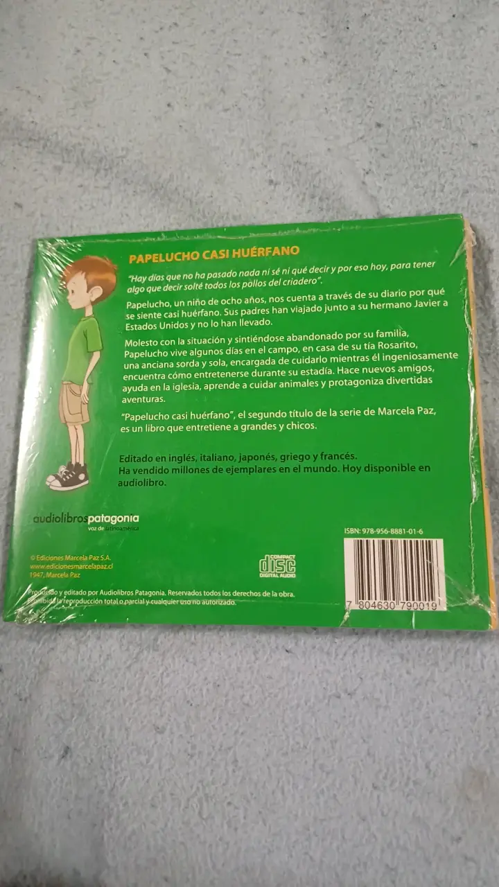 Audiolibro Papelucho Casi Huérfano de Marcela Paz - 2