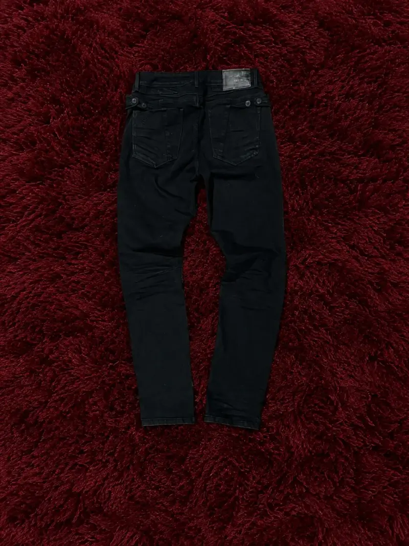 Jeans negros de hombre JJO con diseño moderno - 2
