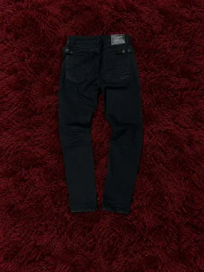 Jeans negros de hombre JJO con diseño moderno - miniatura 2