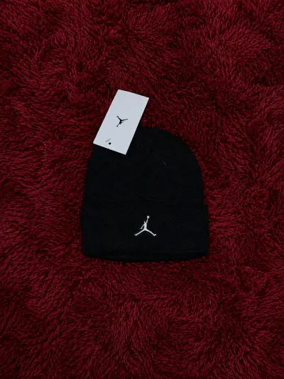 Gorros de lana Jordan en negro y gris - miniatura 3