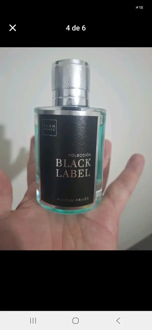 Perfume Alan Privé BlackLabel inspirado en Layton - 2