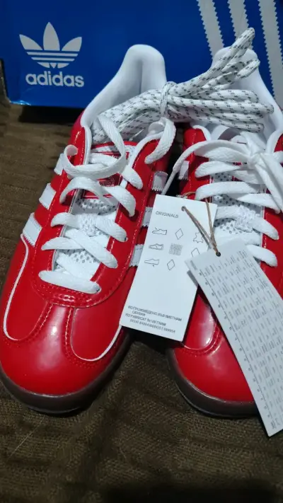Zapatillas Adidas Gazelle Indoor rojas - miniatura 3