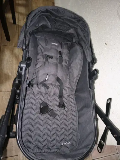 Coche de bebé Infanti gris epog 6g - miniatura 2