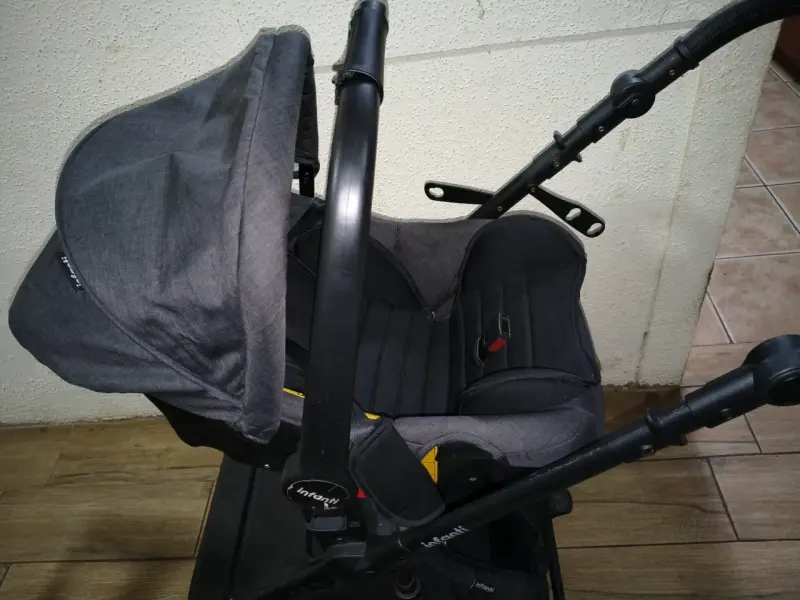 Coche de bebé Infanti gris epog 6g - 3