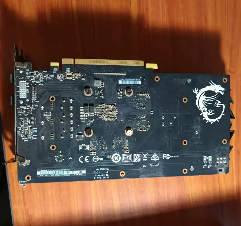 Tarjeta gráfica 1650 Gaming X - 2