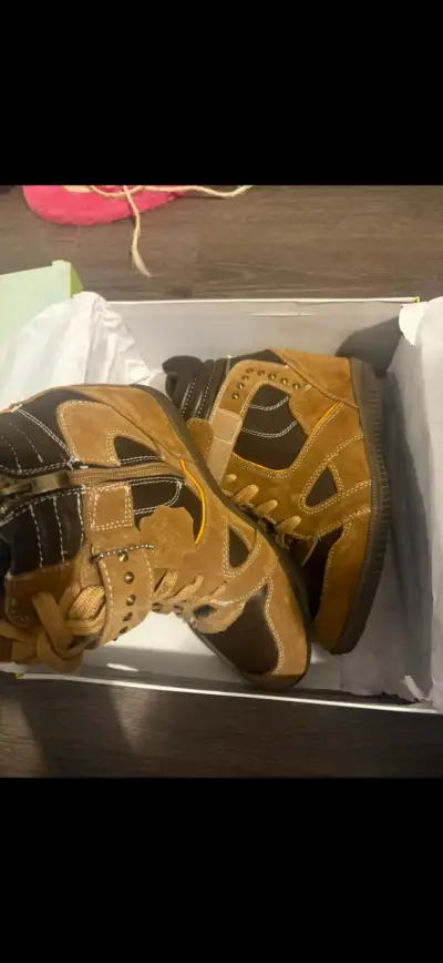 Zapatillas tipo Isabel Marant marrones - miniatura 2