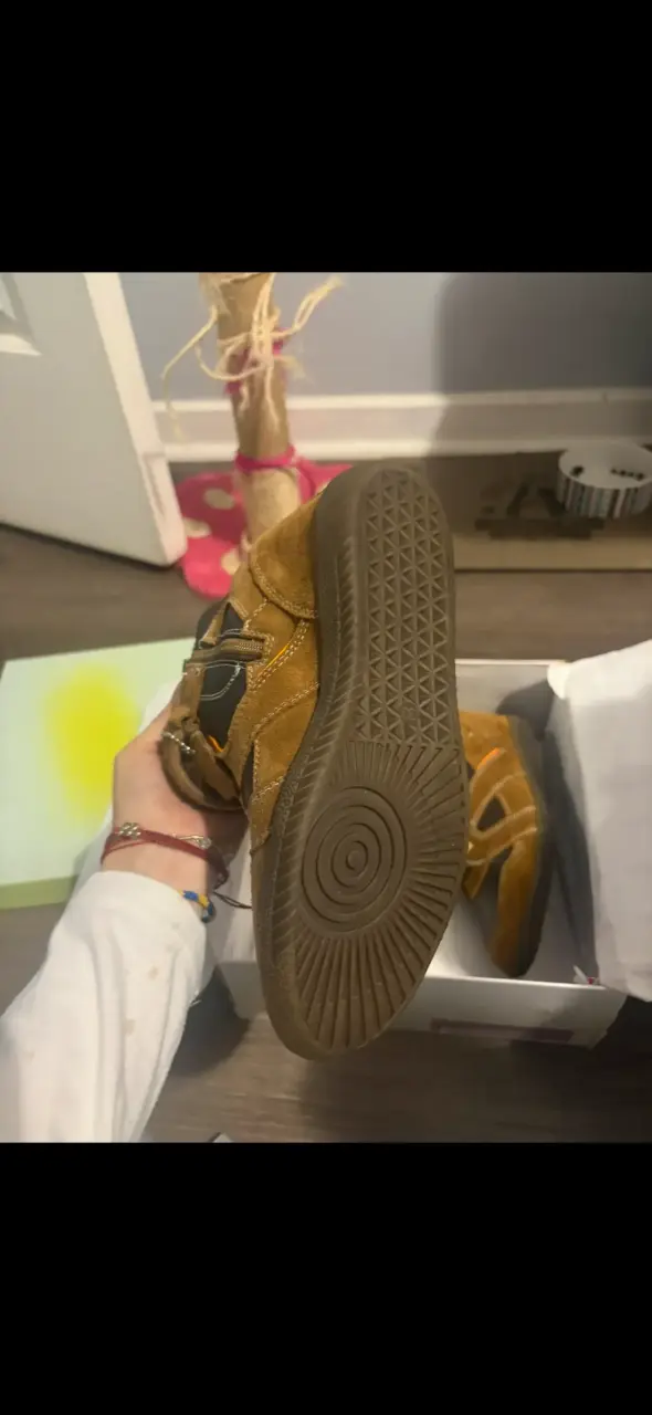 Zapatillas tipo Isabel Marant marrones - 3