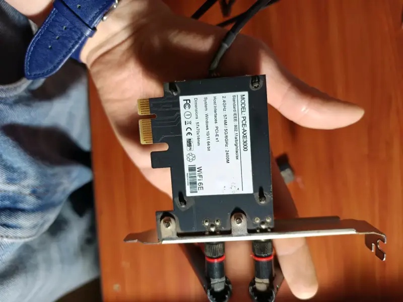 Tarjeta de Red Wi-fi y Bluetooth - 3