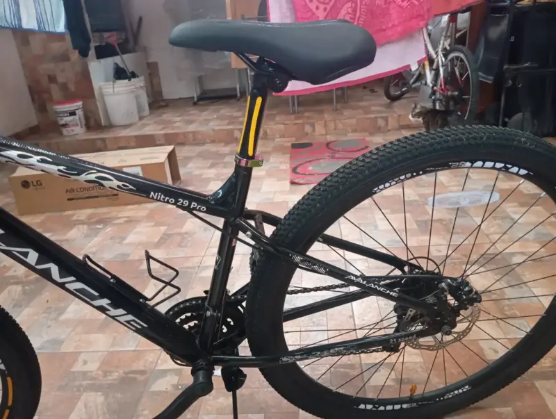 Bicicleta Montaña Alanche Nitro 29 Pro Negra - 4