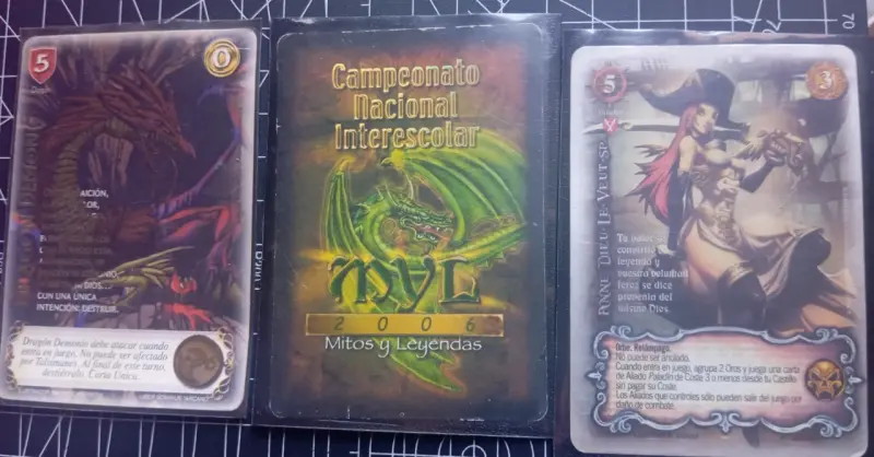 Cartas de colección Mitos y Leyendas 2006 - 1