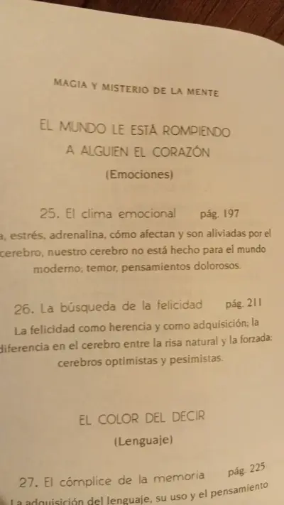 Libro Magia y Misterio de la Mente de Diane Ackerman - miniatura 5