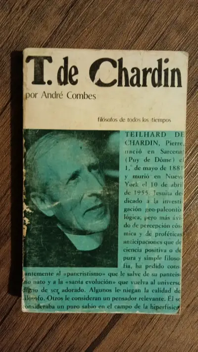 Libro T. de Chardin por André Combes - miniatura 1
