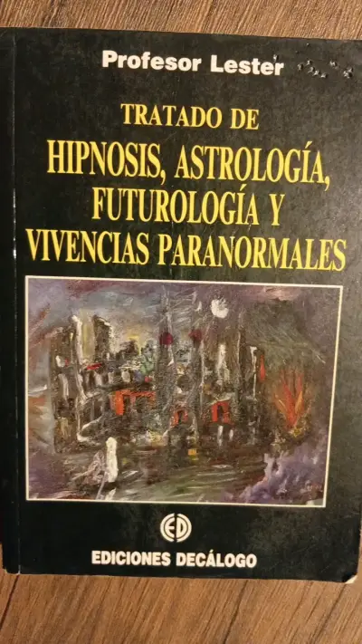 Libro Tratado de Hipnosis y Astrología por Profesor Lester - miniatura 1