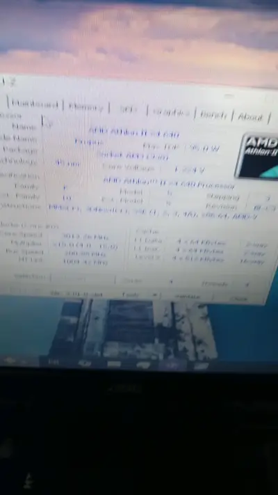 PC computador barato Athlon II X4 nucleos 8gb ram - miniatura 2