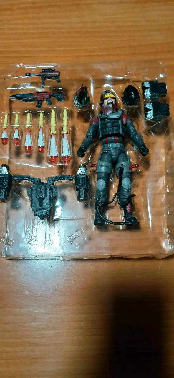 Figura de acción GI Joe Cobra Metal-Head - 3