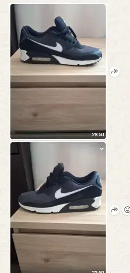 Zapatillas deportivas Nike Air Max 90 negras - miniatura 3