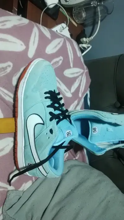 Zapatillas Nike SB azules para skate - miniatura 1