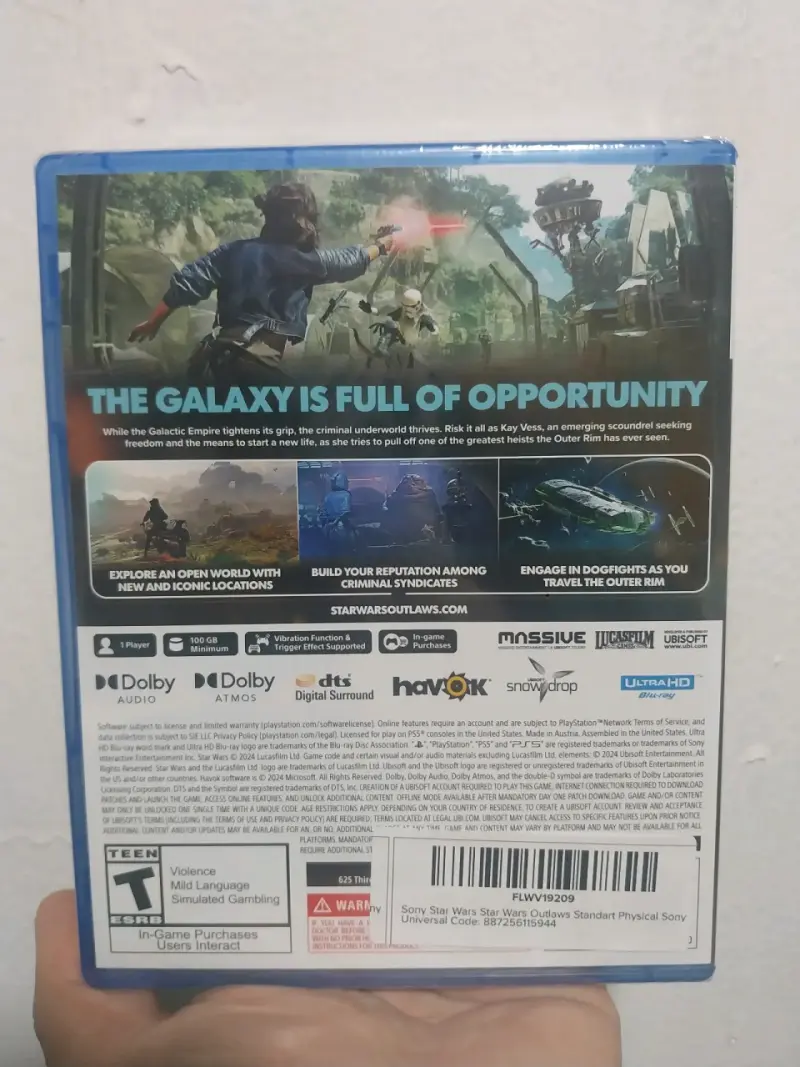 Juego PS5 Star Wars Outlaws - 2