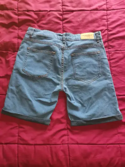 Bermudas de mezclilla para hombre Index talla 42 - miniatura 1