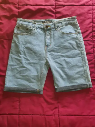 Bermudas de mezclilla para hombre Index talla 42 - miniatura 2