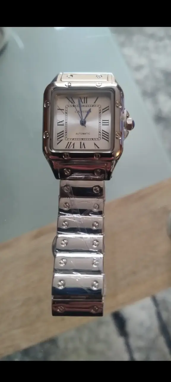 Reloj Cartier Santos  de acero - 2