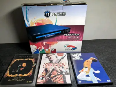 Reproductor de DVD + DVDs de música - miniatura 1