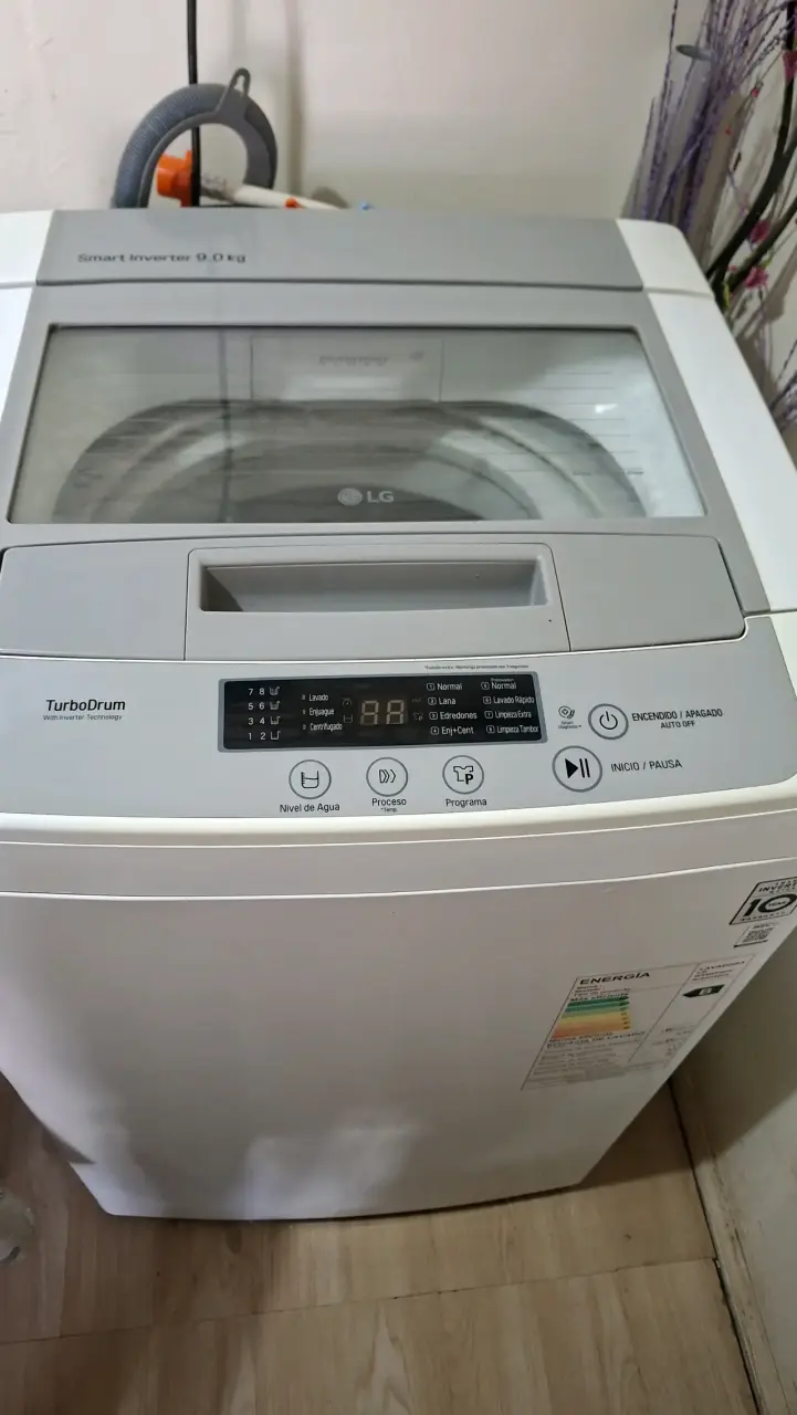 Lavadora LG Smart Inverter 9 kg - 3