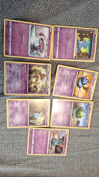 Lote de cartas Pokémon variadas - miniatura 3