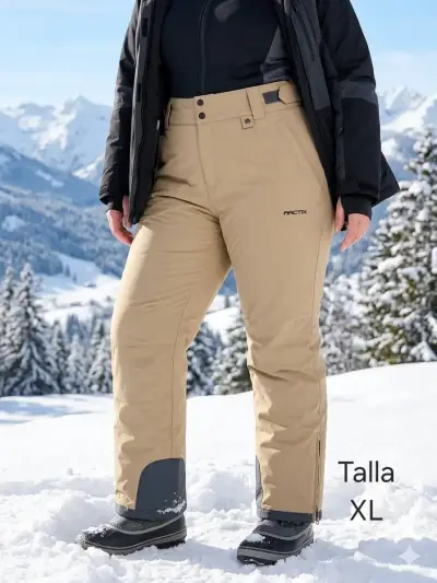 Pantalones de nieve Arctix beige talla XL - miniatura 1