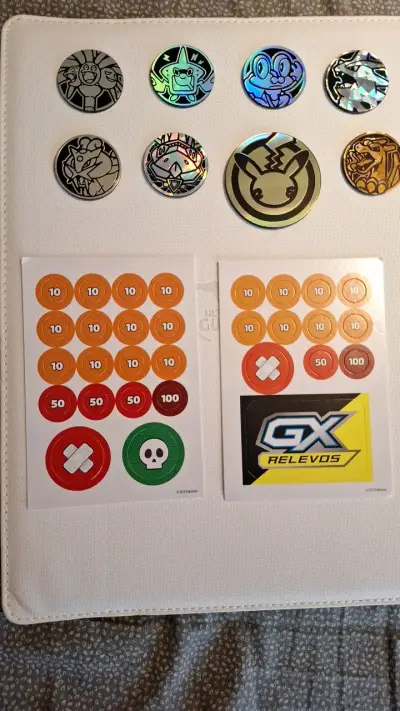 Set de fichas y tablero de juego Pokémon - miniatura 1