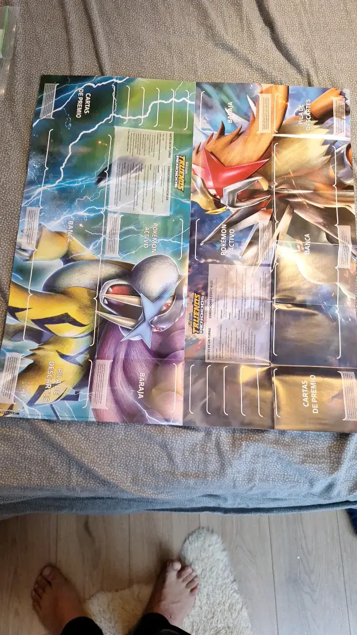 Set de fichas y tablero de juego Pokémon - 3