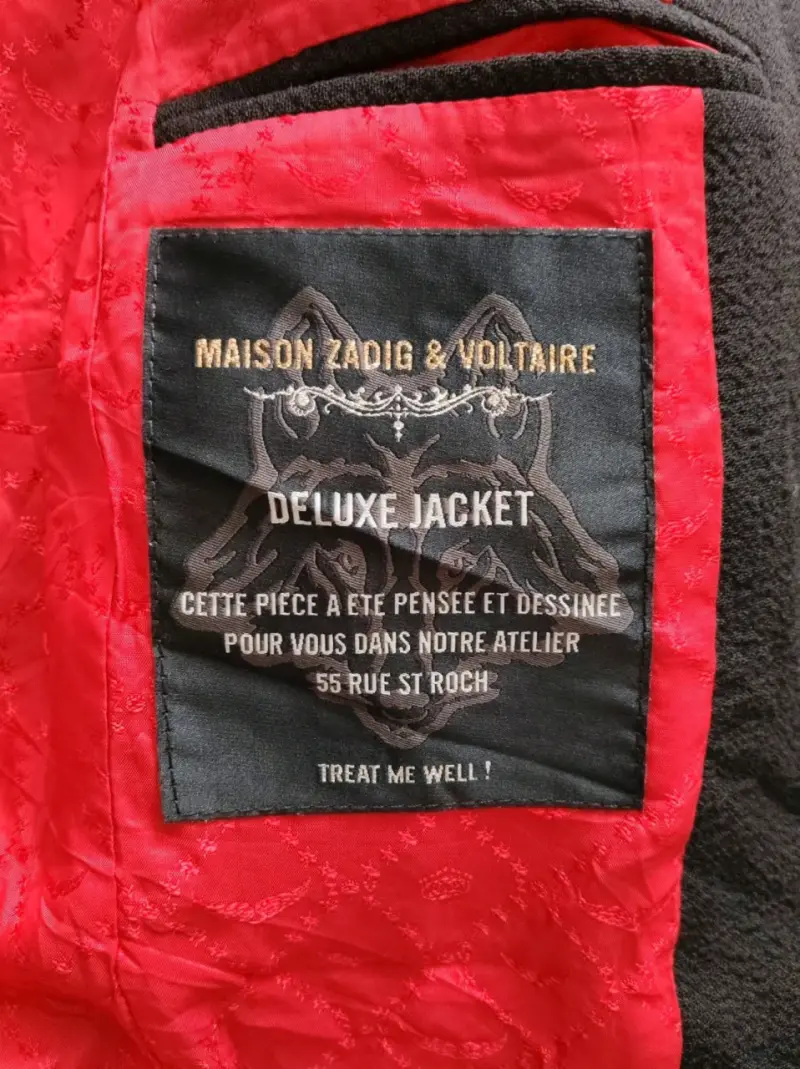 Chaqueta Negra Zadig & Voltaire Deluxe - 3