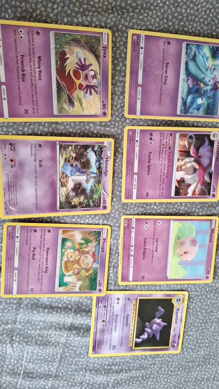 Colección de Cartas Pokémon Variadas - 4
