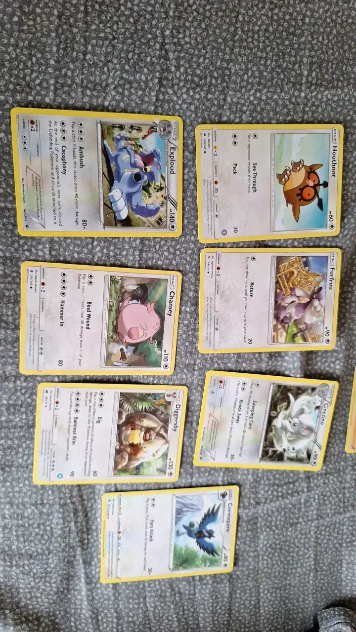 Lote de Cartas Pokémon Variadas - 2