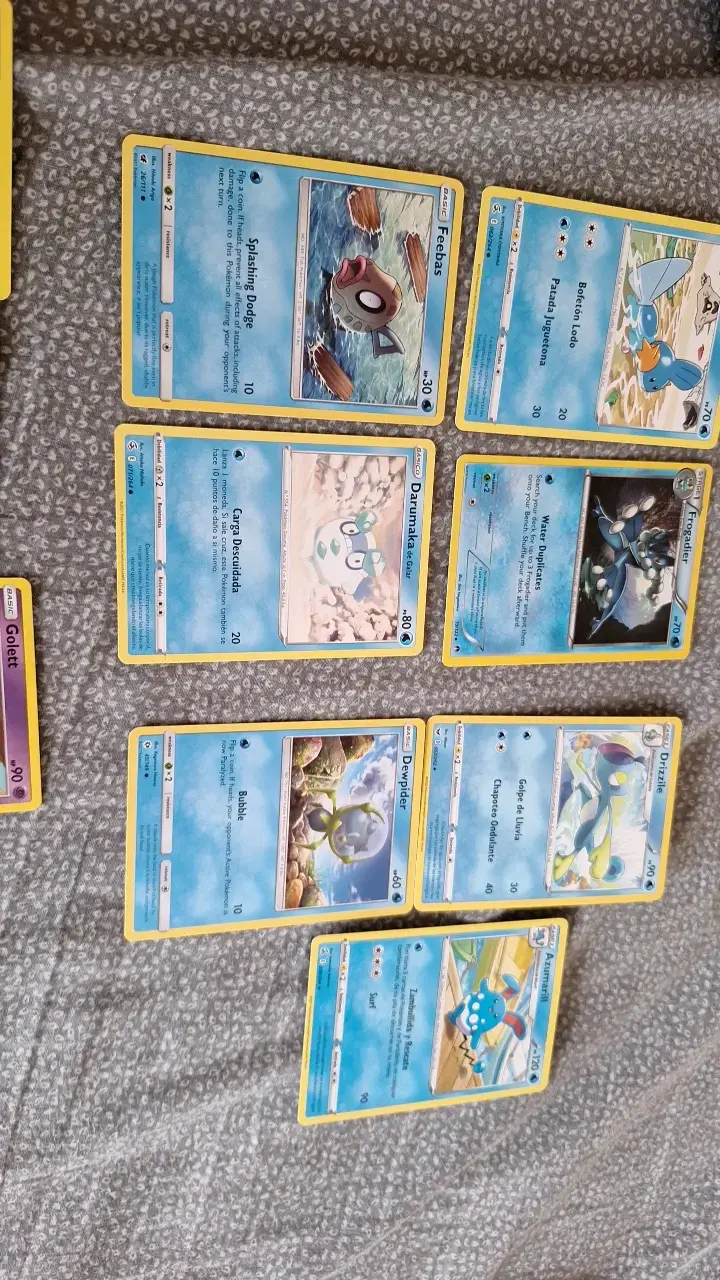 Lote de Cartas Pokémon Variadas - 4
