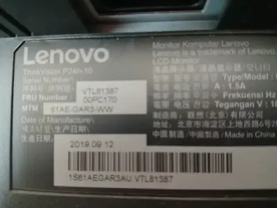 Monitor Lenovo ThinkVision P24h-10 24 pulgadas - miniatura 2