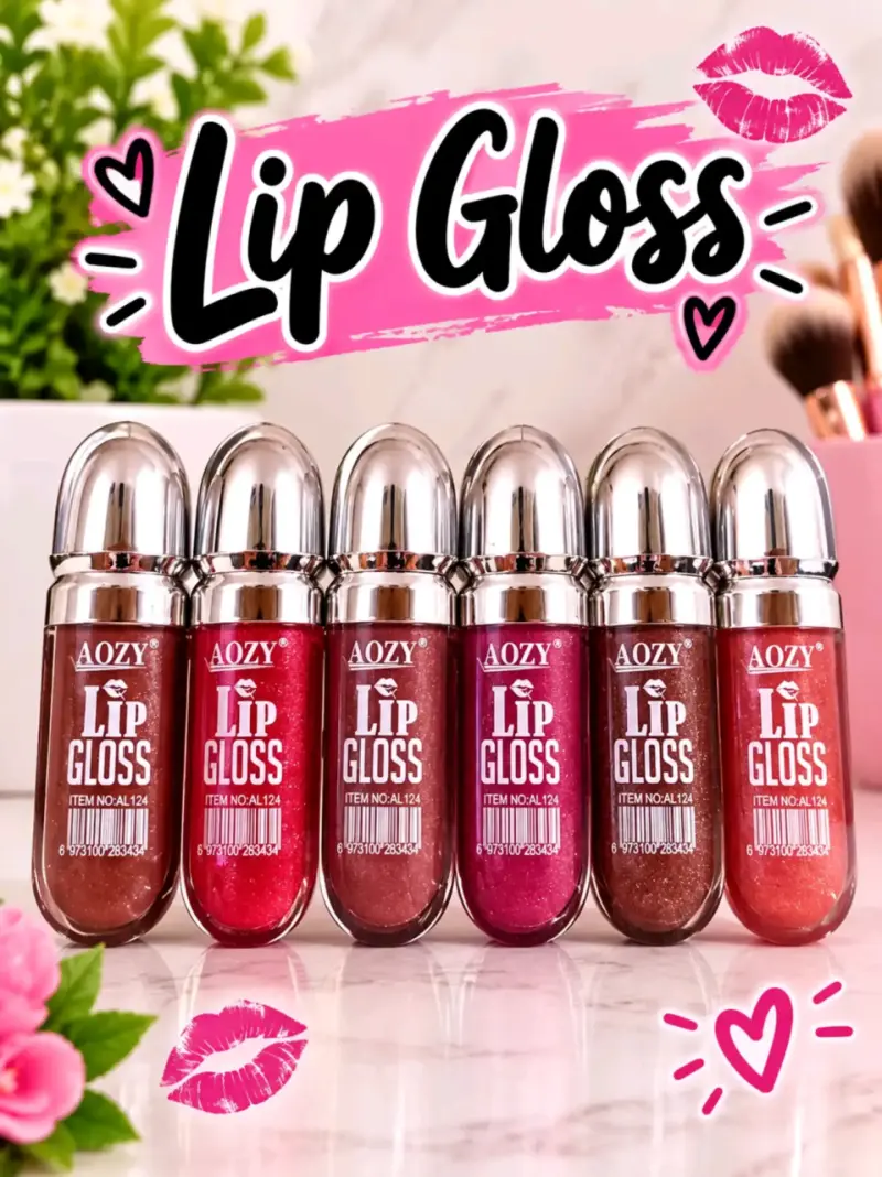 Set de Brillos Labiales Aozy Colores Variados