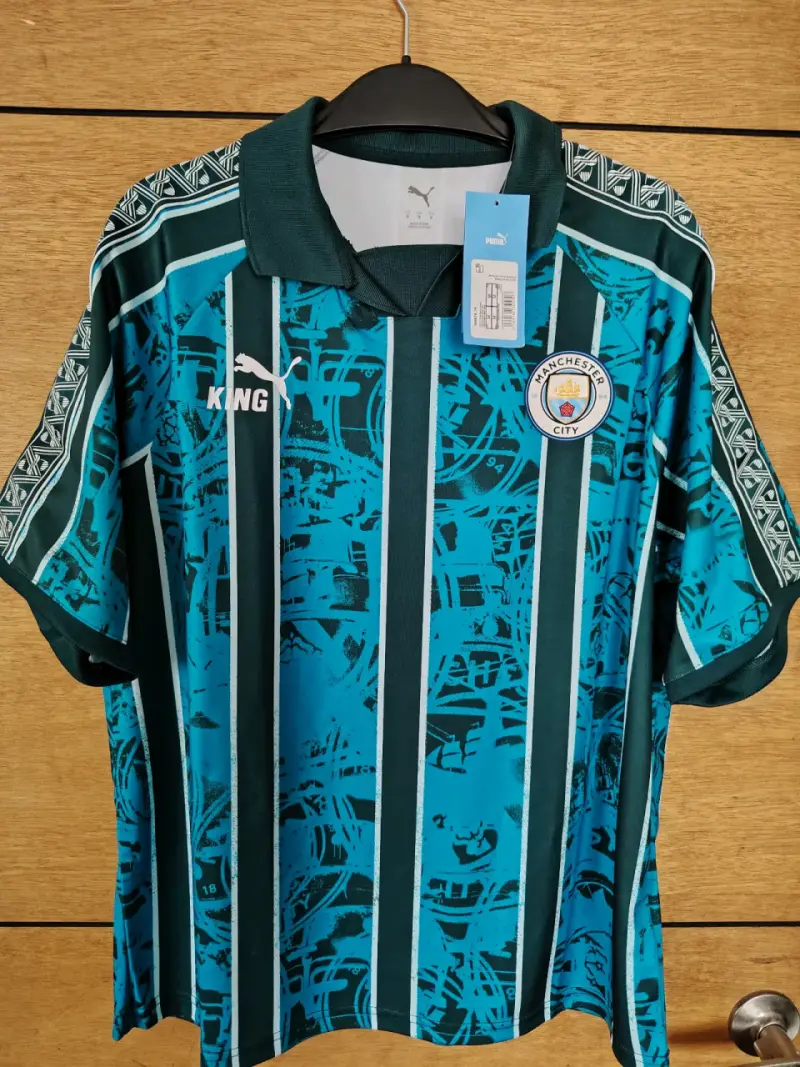 Camiseta Manchester City Puma Retro Verde