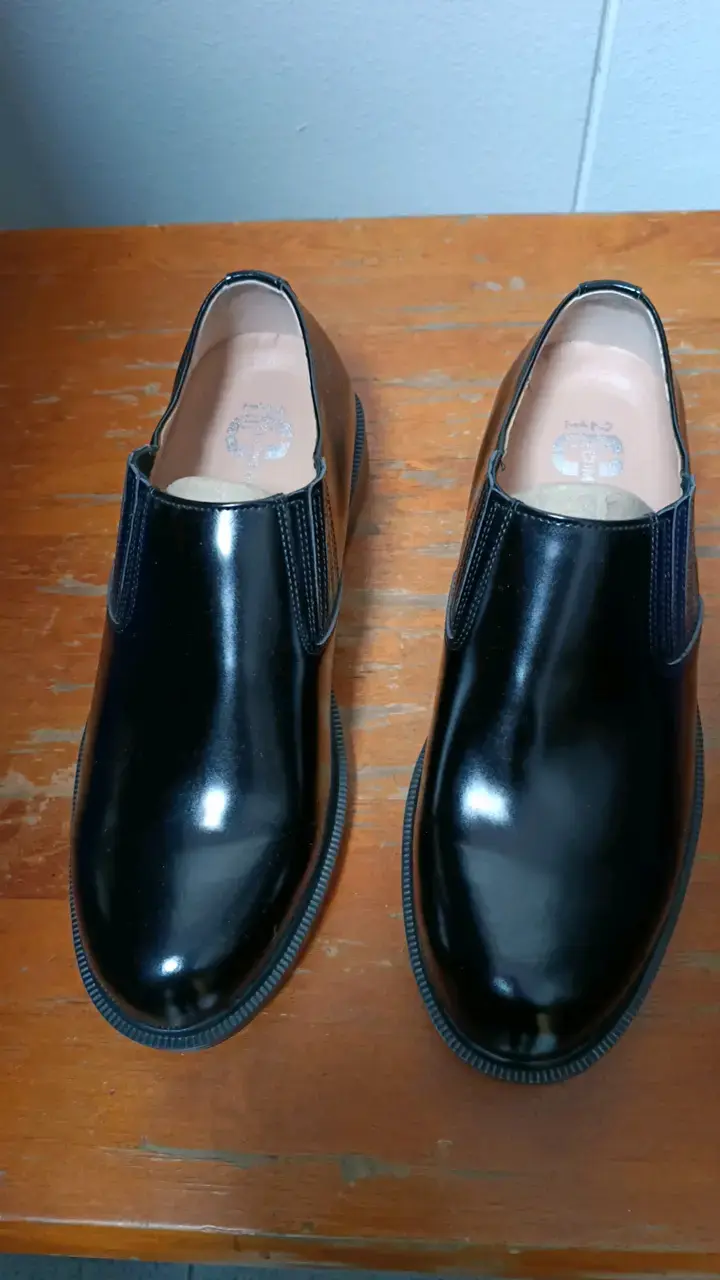 Zapatos de cuero negro 24.10 Comfort(horma whisky) - 2