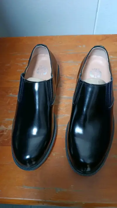Zapatos de cuero negro 24.10 Comfort(horma whisky) - miniatura 2