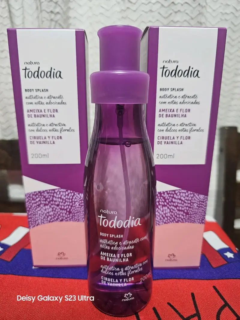 Body Splash Tododia Ciruela y Vainilla 200ml - 2