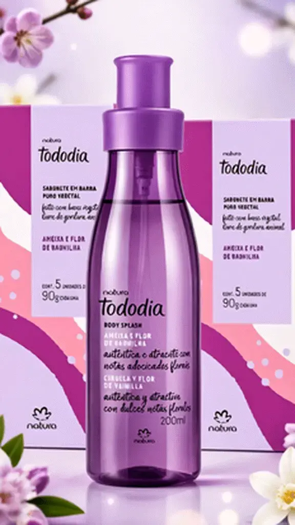 Body splash Tododia Améixa y Flor de Baunilh
