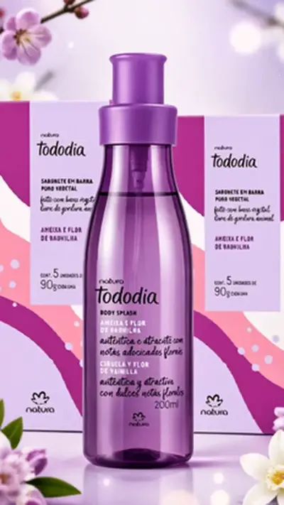 Body splash  Tododia Améixa y Flor de Baunilh - miniatura 1