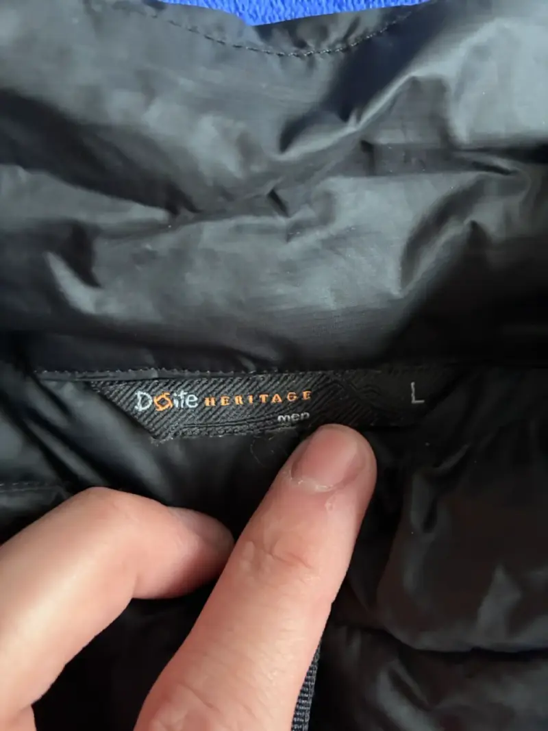 Chaqueta negra para hombre Doite - 3