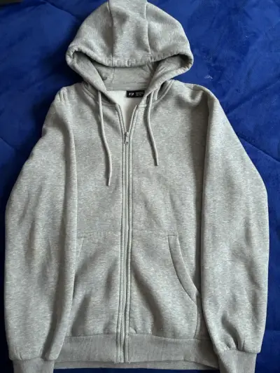 Polerón con capucha gris FSP talla M - miniatura 1