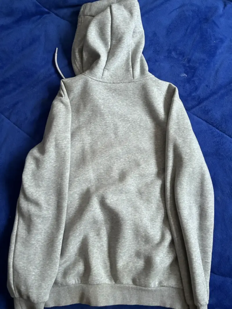 Polerón con capucha gris FSP talla M - 3
