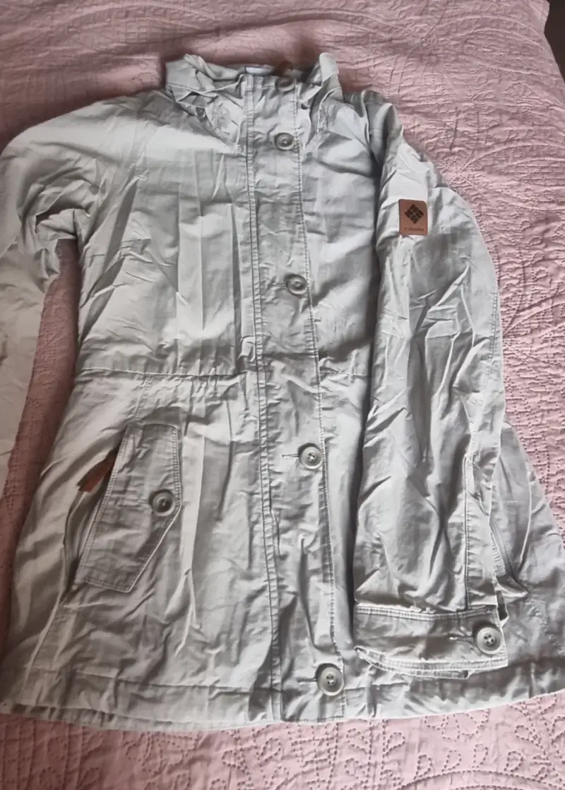 Chaqueta Columbia  beige para mujer